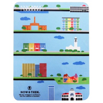 MOUSEPAD 3-IN-1 MICROFIBRE STRUCTURE BLUE