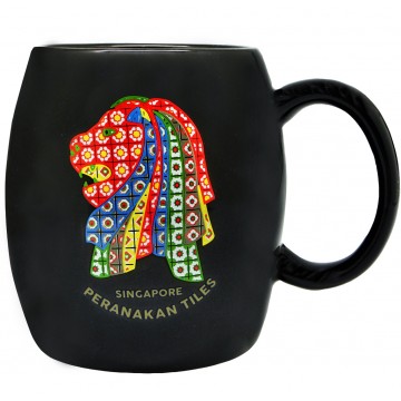 MUG PERANAKAN BLACK