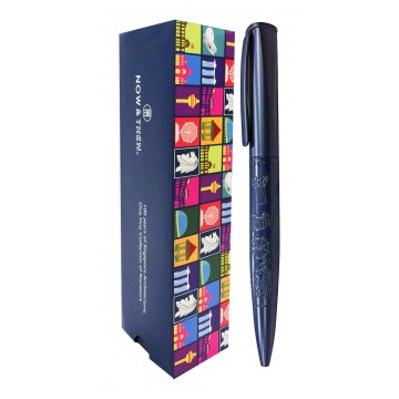 BALLPEN GRID BLUE